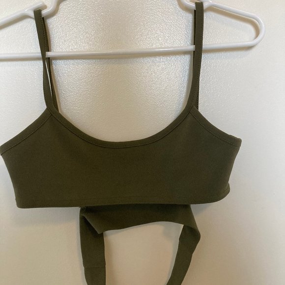 PrettyLittleThing Tops - PLT Army Green Top